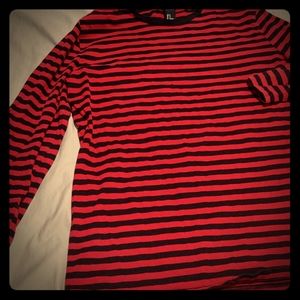 Long sleeve striped tee